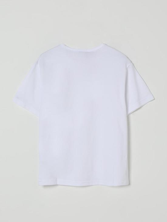 25FW [키즈] 돌체앤가바나 티셔츠 L4JT7TG7I2O W0800 White - DOLCE & GABBANA