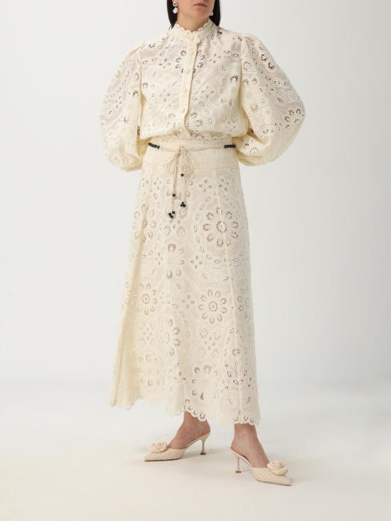 25FW 짐머만 셔츠 4253TSS251 IVO White - ZIMMERMANN