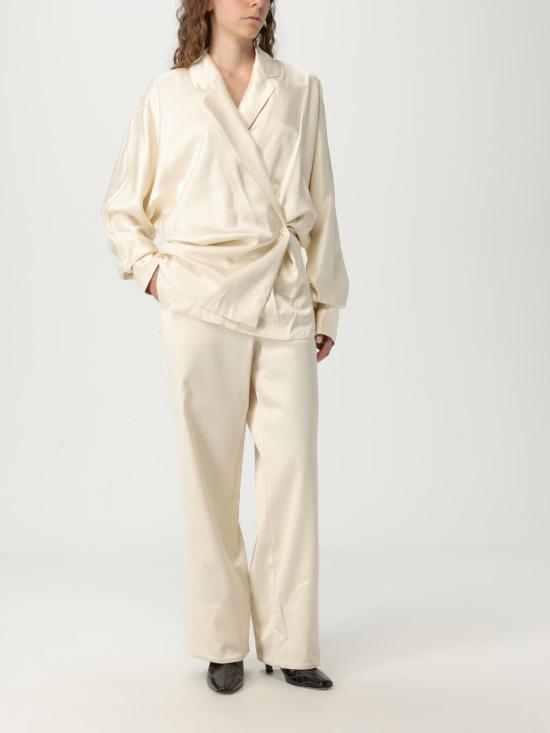 25FW 토템 팬츠 253WRB0295FB0390 116 Beige - TOTEME