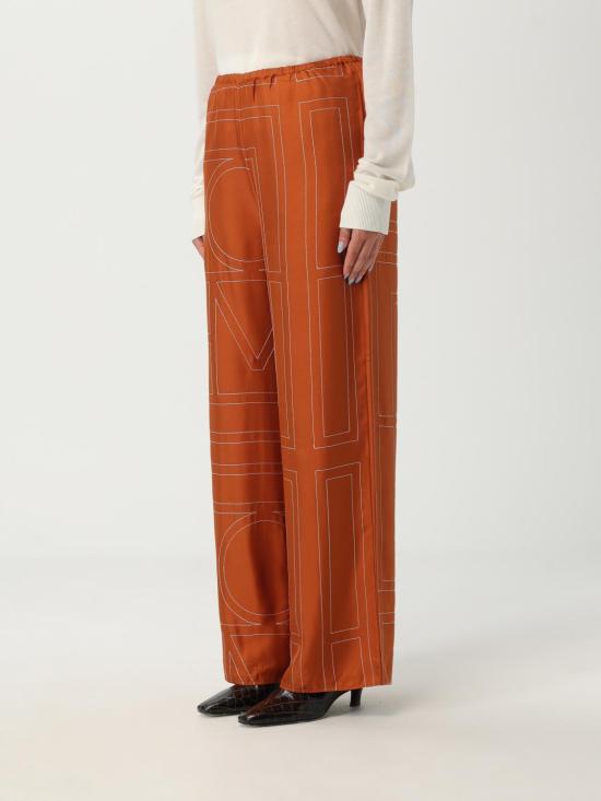 25FW 토템 팬츠 241WRB1092FB0089 161 Brown - TOTEME