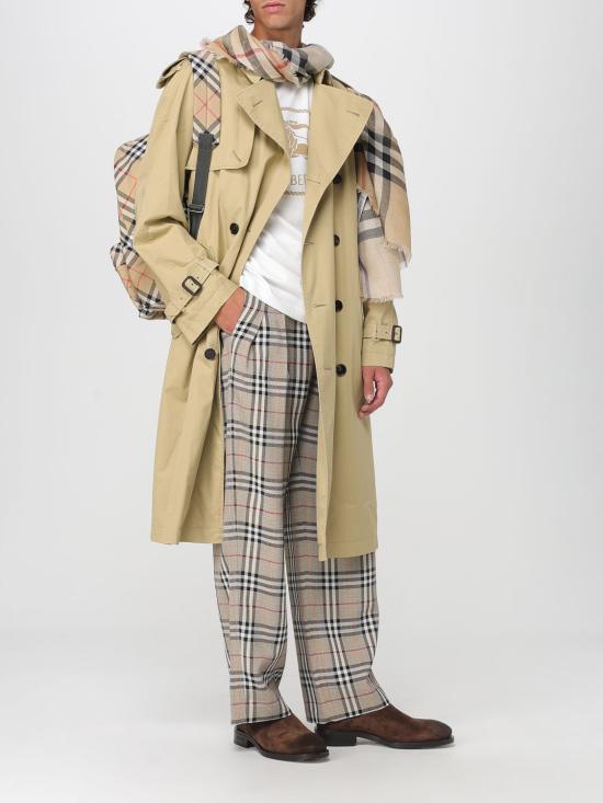 25FW 버버리 나이트 스탬프 코튼 티셔츠 8110112 White - BURBERRY