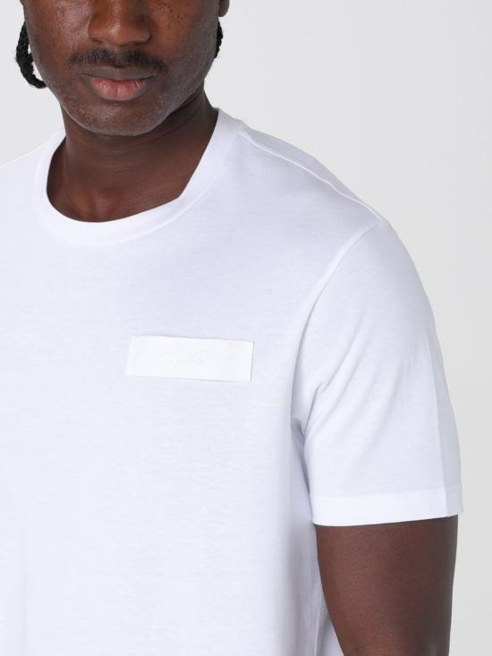 25SS 폴앤샤크 반팔 티셔츠 25411043 010 White - PAUL & SHARK