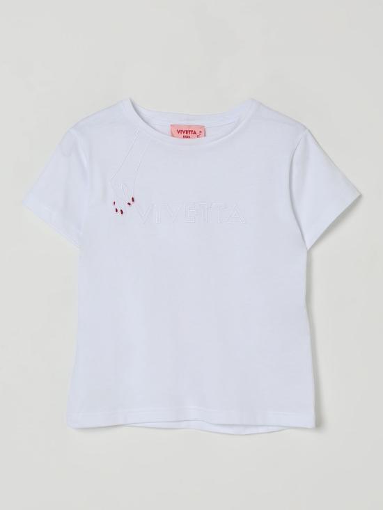 25SS [키즈] 비베타 티셔츠 VE2516 B White