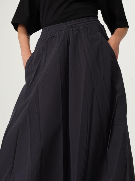 25FW 발렌시아가 롱 스커트 838764TRO31 1055 Black - BALENCIAGA