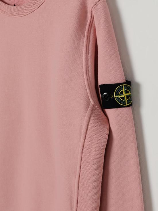 25FW [키즈] 스톤 아일랜드 풀오버 6100001S0A20 V0080 Pink - STONE ISLAND