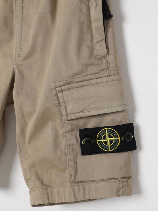 25FW [키즈] 스톤 아일랜드 쇼츠/버뮤다 L100001S0012 V009A Safari - STONE ISLAND