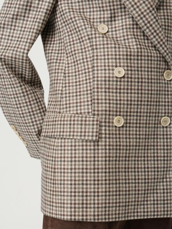 25FW 브루넬로 쿠치넬리 수트 자켓 MG5237050 C001 Beige - BRUNELLO CUCINELLI