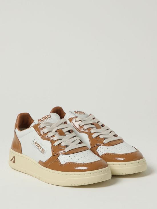 25FW 오트리 메달리스트 로우 스니커즈 AULW RT02 Brown - AUTRY