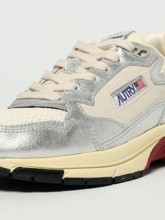 25FW 오트리 HYPERWAY 하이퍼웨이 스니커즈 HYLW EM03 Silver - AUTRY