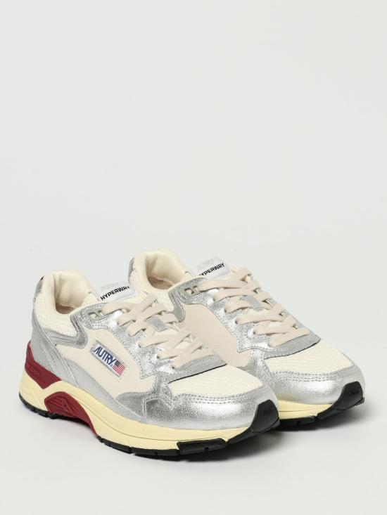 25FW 오트리 HYPERWAY 하이퍼웨이 스니커즈 HYLW EM03 Silver - AUTRY