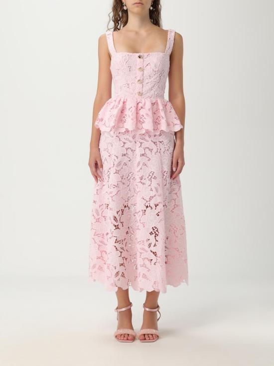 25FW 셀프 포트레이트 롱 원피스 PF25112MP Pink