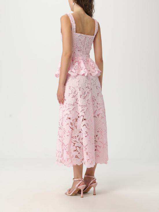 25FW 셀프 포트레이트 롱 원피스 PF25112MP Pink - SELF PORTRAIT