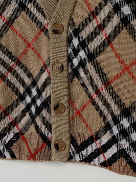 25FW [키즈] 버버리 풀오버 8104312 B9368 Beige - BURBERRY