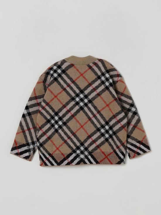 25FW [키즈] 버버리 풀오버 8104312 B9368 Beige - BURBERRY