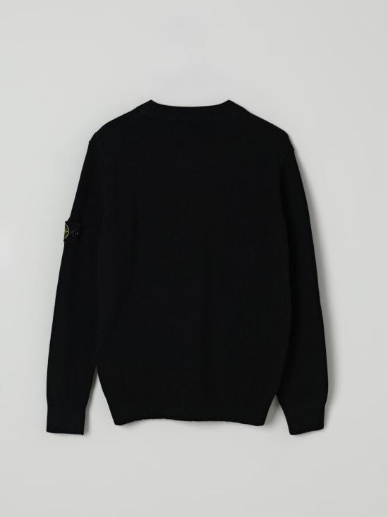 25FW [키즈] 스톤 아일랜드 풀오버 5100002S00M1 V0029 Black - STONE ISLAND
