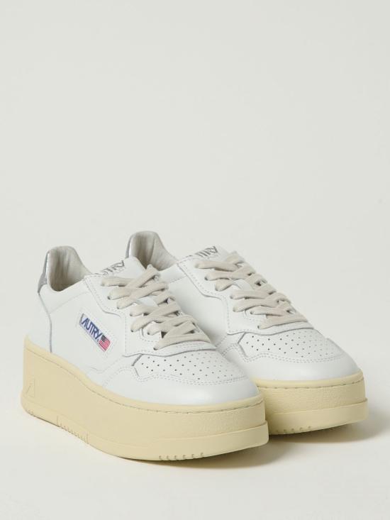 26SS 오트리 메달리스트 플랫폼 스니커즈 PTLW LL05 White - AUTRY