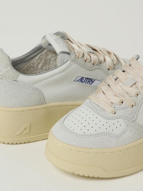 25FW 오트리 메달리스트 플랫폼 스니커즈 PTLW TA01 White - AUTRY