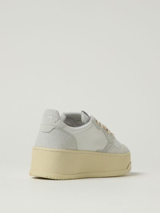 25FW 오트리 메달리스트 플랫폼 스니커즈 PTLW TA01 White - AUTRY
