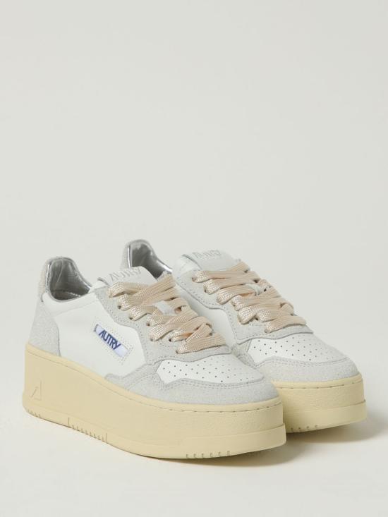 25FW 오트리 메달리스트 플랫폼 스니커즈 PTLW TA01 White - AUTRY