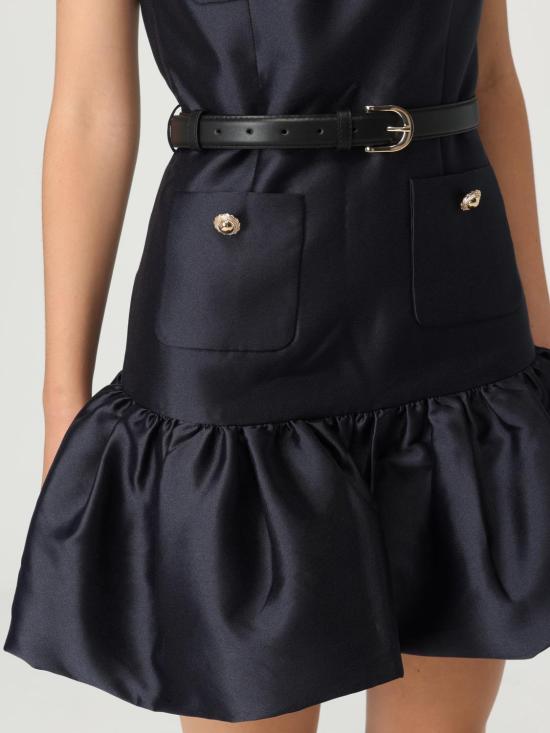 25FW 셀프 포트레이트 숏 원피스 PF25017SBL Blue - SELF PORTRAIT