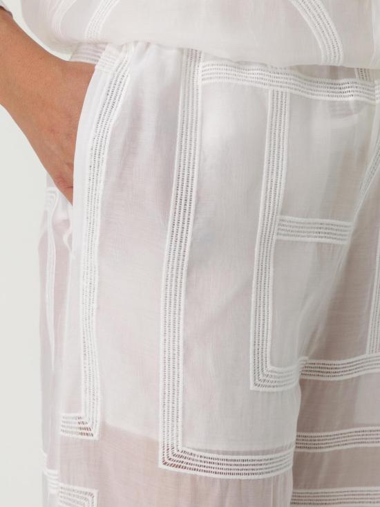 25FW 토템 팬츠 253WRB0316FB0441 047 White - TOTEME