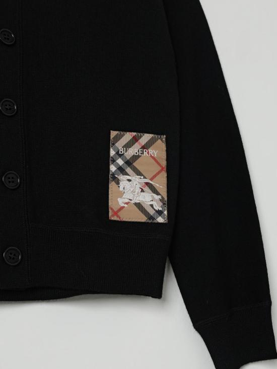 25FW [키즈] 버버리 풀오버 8100380 Black - BURBERRY