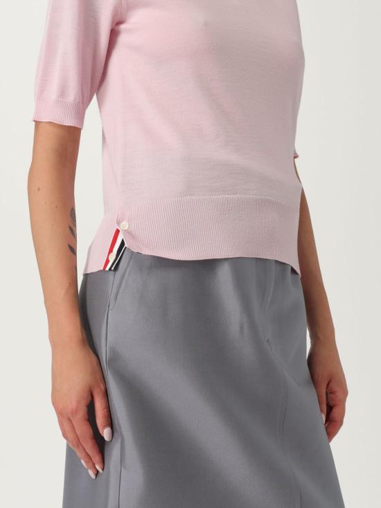 25FW 톰브라운 터틀넥 FKA434AY1014 680 Pink - THOM BROWNE