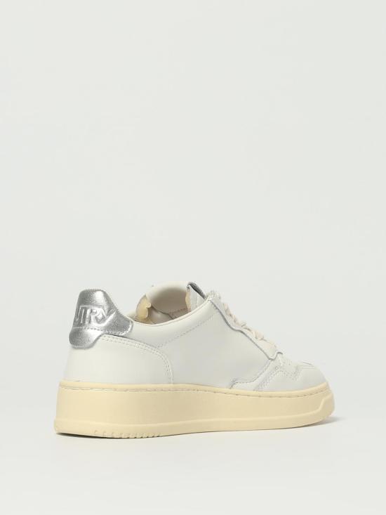 25FW 오트리 메달리스트 로우 스니커즈 AULW LL05 White - AUTRY