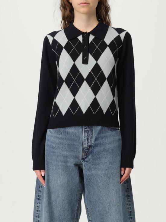 25FW 프레임 폴로 티셔츠 WS25KSW051 GRMU Multicolor