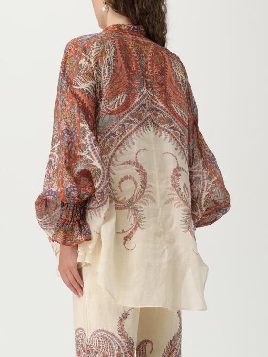 25FW 짐머만 탑 3236TSS251 CMP Multicolor - ZIMMERMANN