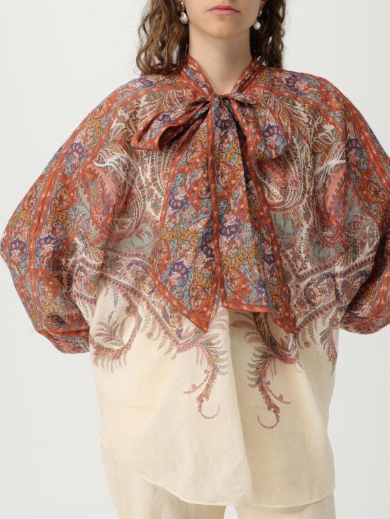 25FW 짐머만 탑 3236TSS251 CMP Multicolor - ZIMMERMANN