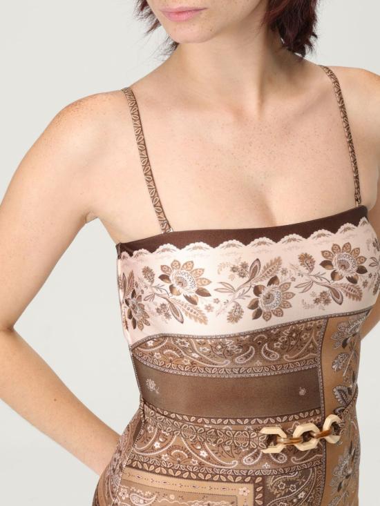 25FW 짐머만 원피스 수영복 4619WSS252 CHCBAN Brown - ZIMMERMANN