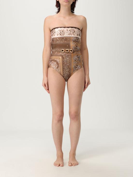 25FW 짐머만 원피스 수영복 4619WSS252 CHCBAN Brown