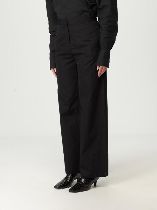 25FW 토템 팬츠 253WRB0295FB0226 001 Black - TOTEME