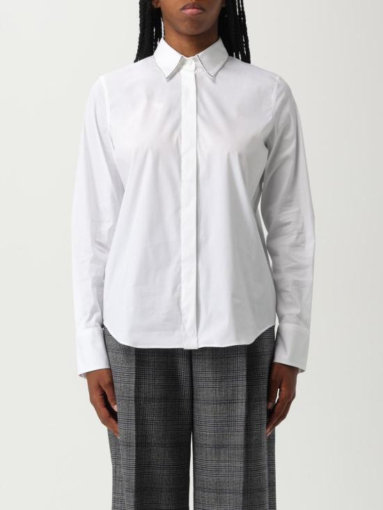 25FW 브루넬로 쿠치넬리 셔츠 MP091MA606 C159 White