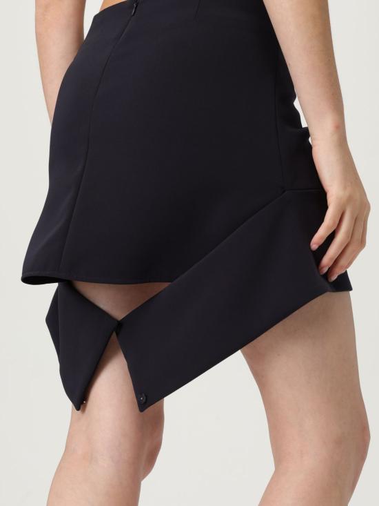 25FW 쿠레쥬 숏 스커트 225CJU260PL0159 7075 Blue - COURREGES