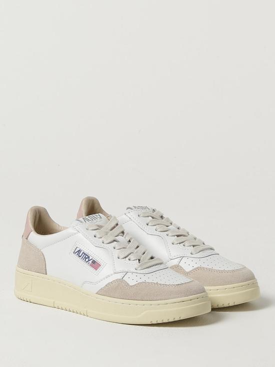 26SS 오트리 메달리스트 로우 스니커즈 AULW LS37 White - AUTRY