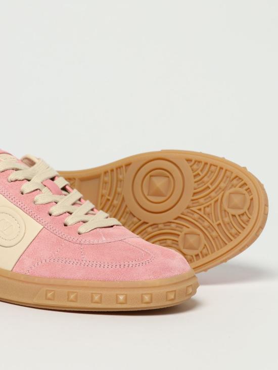 25FW 발렌티노 가라바니 레이스업 로우탑 스니커즈  7W2S0IL9LAL BRN Pink - VALENTINO GARAVANI
