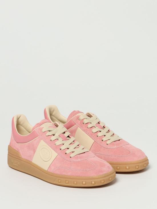 25FW 발렌티노 가라바니 레이스업 로우탑 스니커즈  7W2S0IL9LAL BRN Pink - VALENTINO GARAVANI