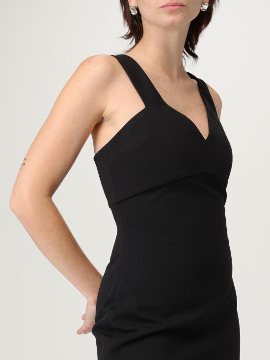 25FW 솔러스런던 롱 원피스 OS44044 Black - SOLACE LONDON