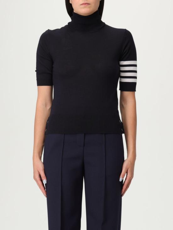 25FW 톰브라운 터틀넥 FKA434AY1014 415 Blue