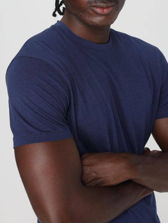 25FW 톰포드 반팔 티셔츠 JCS004JMT012 HB416 Blue - TOMFORD