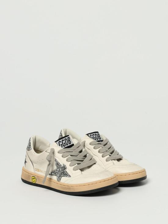 25FW [키즈] 골든구스 스니커즈 GYF00439F00482680185 White - GOLDEN GOOSE