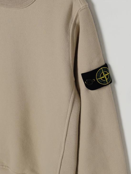 25FW [키즈] 스톤 아일랜드 풀오버 6100001S0A20 V0095 Sand - STONE ISLAND
