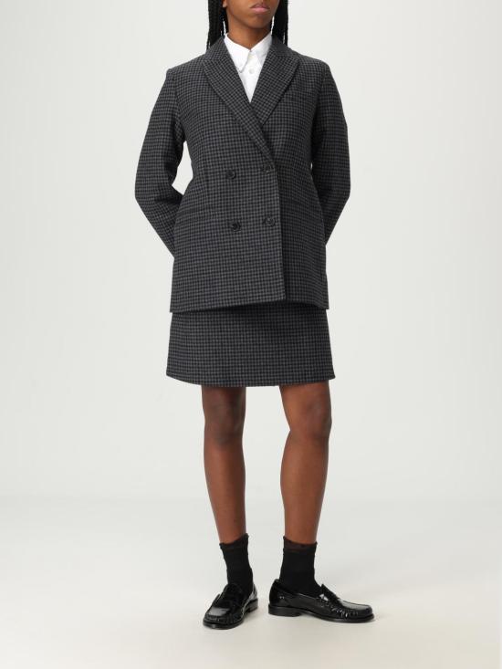 25FW 아페쎄 숏 스커트 WOARZF06456 LAD Grey - A.P.C.