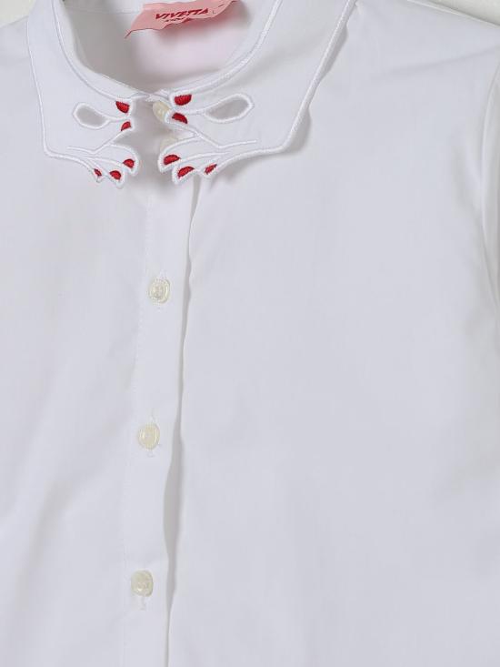 25SS [키즈] 비베타 셔츠 VE2506 B White - VIVETTA