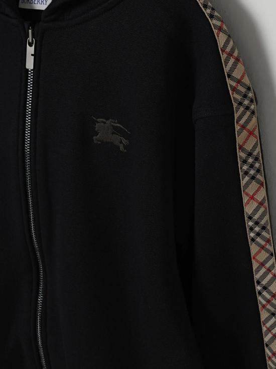 25FW [키즈] 버버리 풀오버 8108062 A1189 Black - BURBERRY