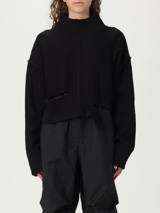 25SS MM6 메종마르지엘라 스웨터 S52HA0285M13044 900 Black