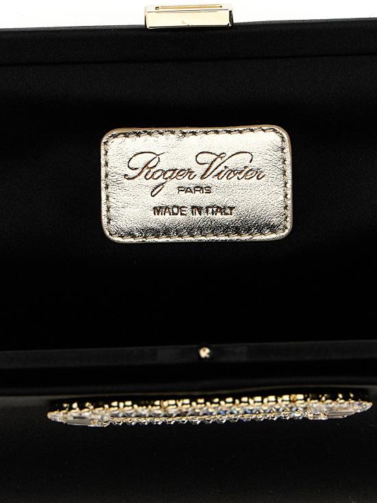 25FW 로저비비에 클러치/파우치 RBWABDD0220RS0B999 Black - ROGER VIVIER