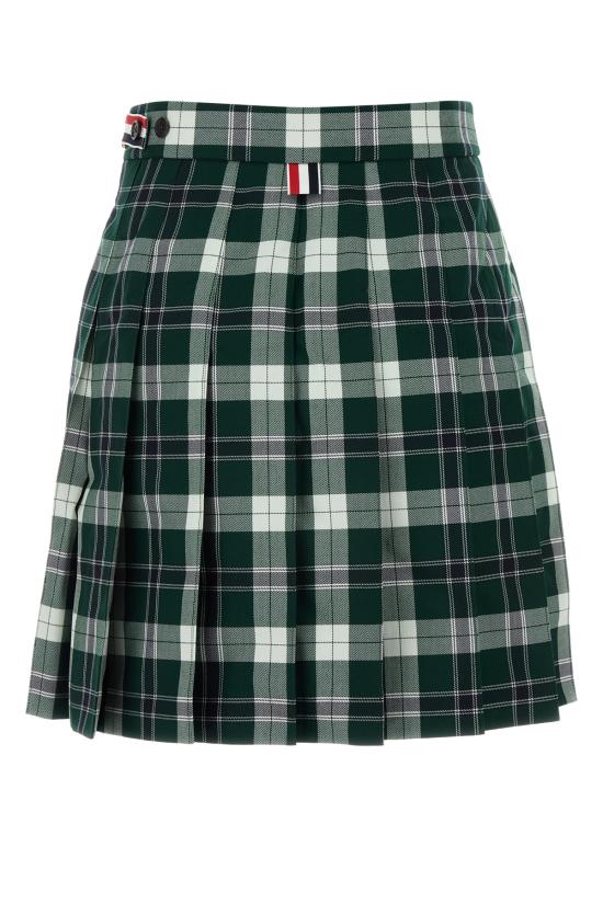 24FW 톰브라운 숏 스커트 FGC402AF0428 310 DKGREEN - THOM BROWNE